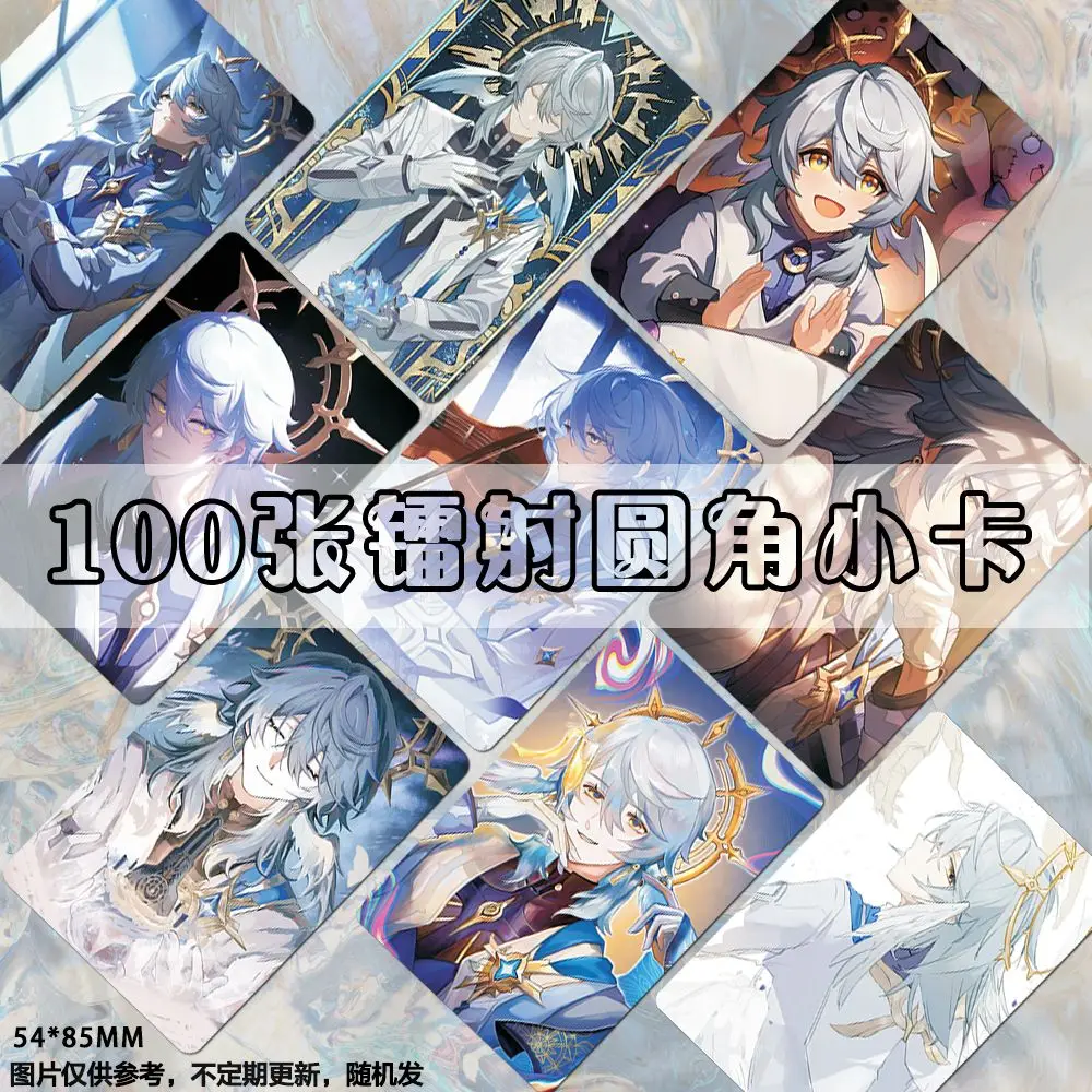 100PCS Anime Honkai: Star Rail Sunday Laser Lomo Card Photocard HD Small Album Photo Cards For Fans Collection Postcard