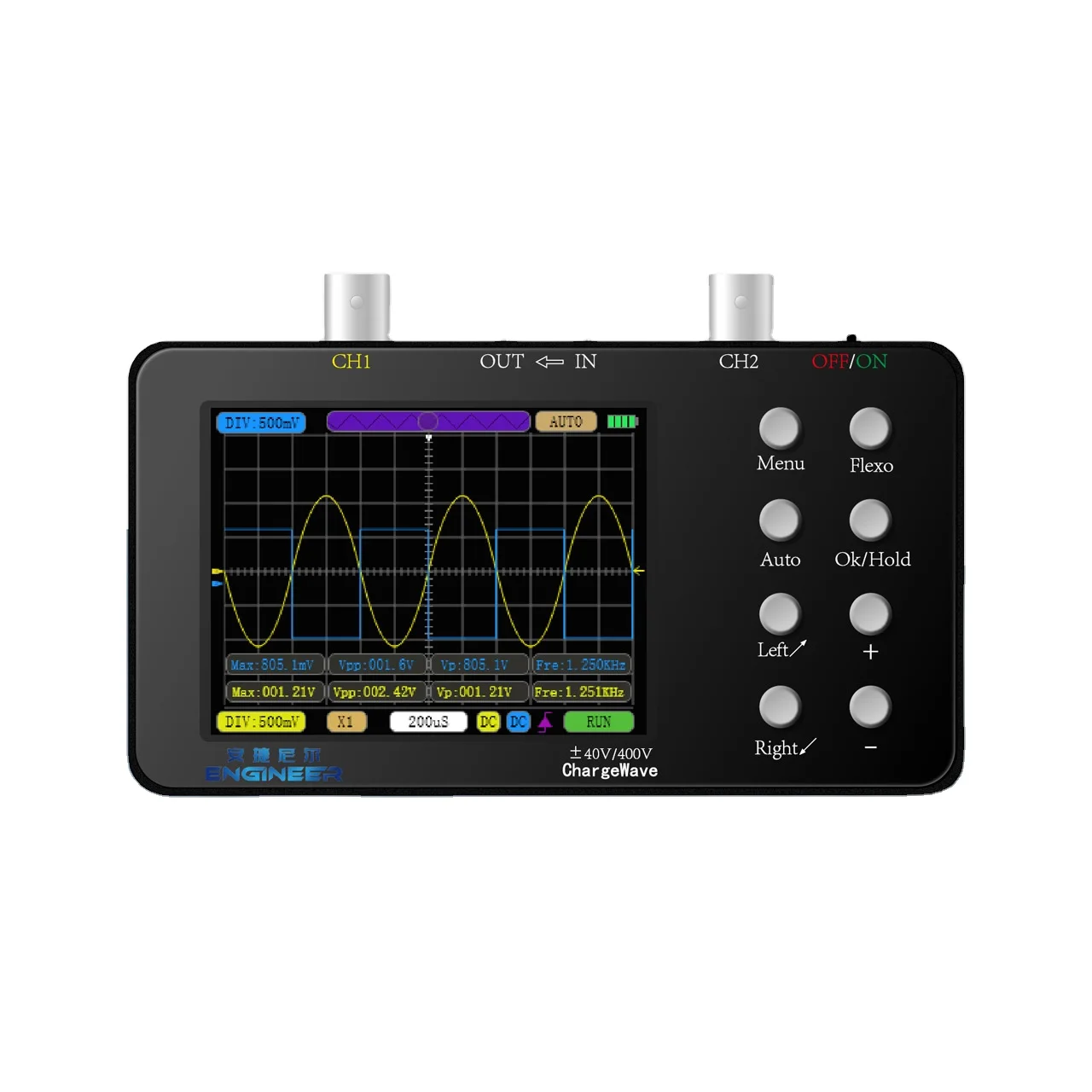 High-performance 50m Sampling Rate Dual-channel Digital Designed for Automotive Maintenance