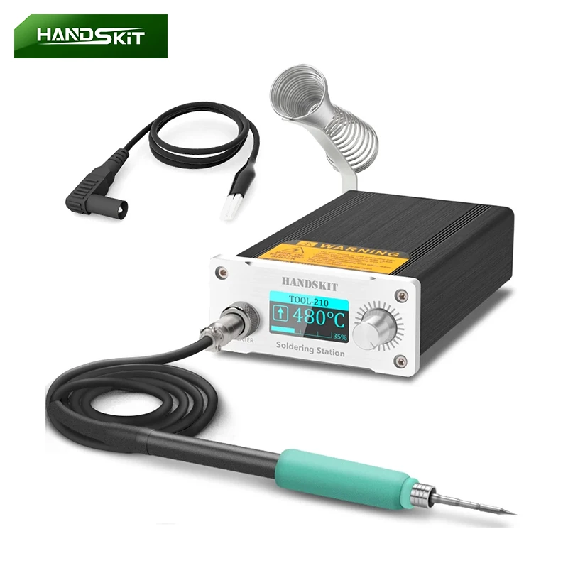 

120W Rework Solder Station 1.5 Sec Fast Heat Tin Electric Soldering Iron Portable Hand Repair Tool JBC 210 Welding Stations