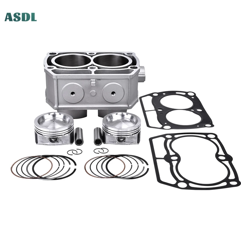 

Motorcycle Cylinder Piston Rings Overhaul Pad Kit for Polaris OEM 2202696 RZR 800 RANGER 4X4 6X6 700 SPORTSMAN X2 700/800 04-08