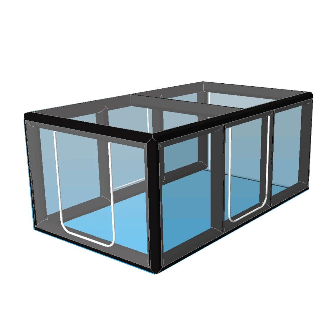 

Air Tight Inflatable Car Tent Vehicle Cover Dust Waterproof Heavy All Weather Protection Shelter