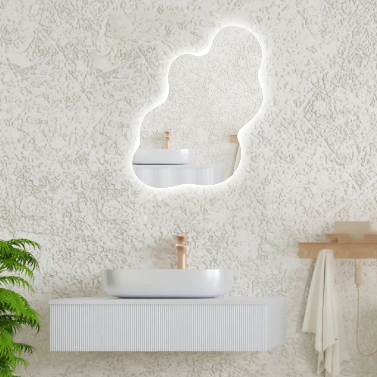 Enseigne lumineuse au néon à LED pour mur, lampe au néon suspendue, enseignes pour chambre de fille, chambre à coucher, décoration de salon de beauté, miroir lumineux