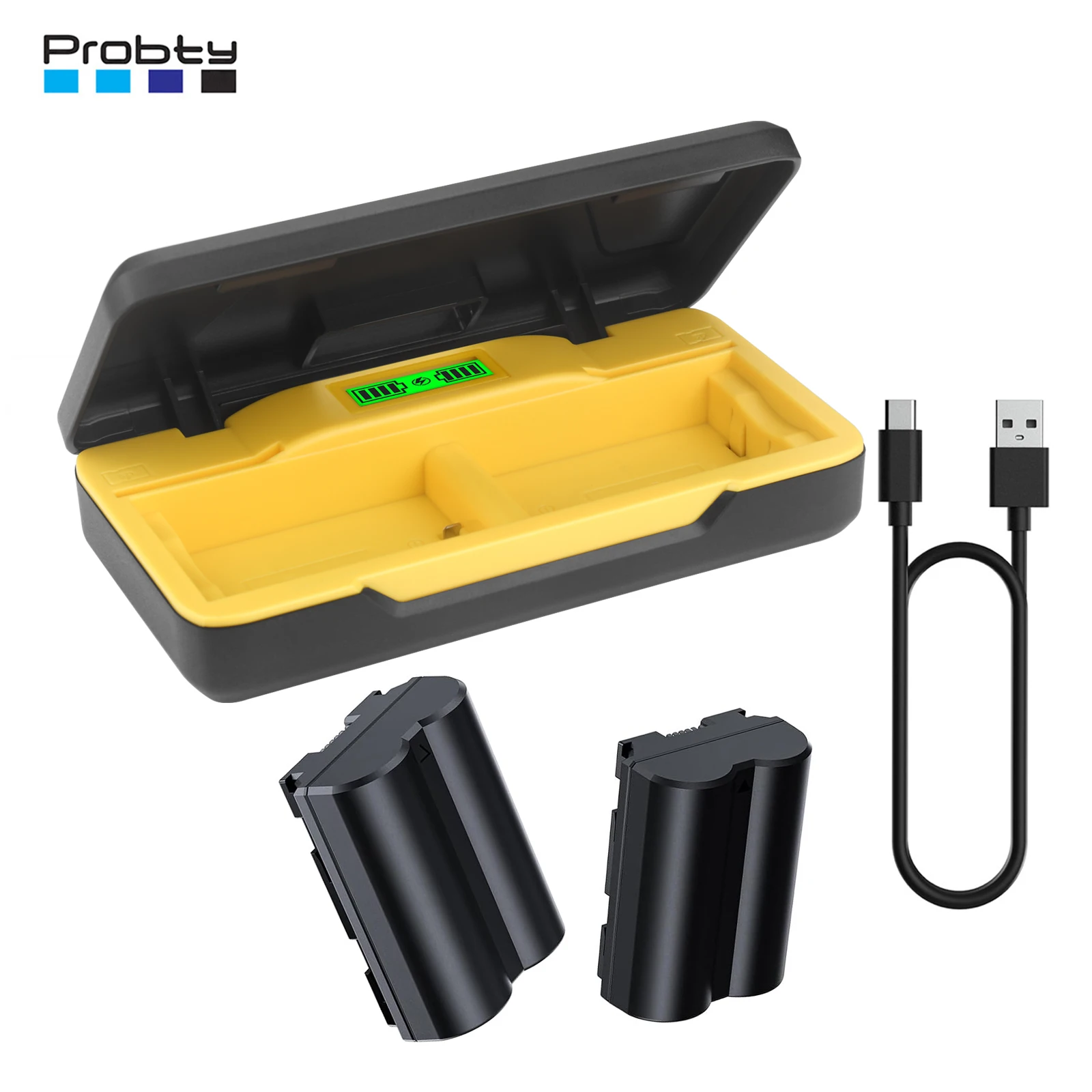 Probty P-W235 Replacement Battery or 20W Fast Charger For Fujifilm X-T5 X-T4 GFX 100S X-H2S X-S20 GFX 50S II VG-XT4 Battery Grip