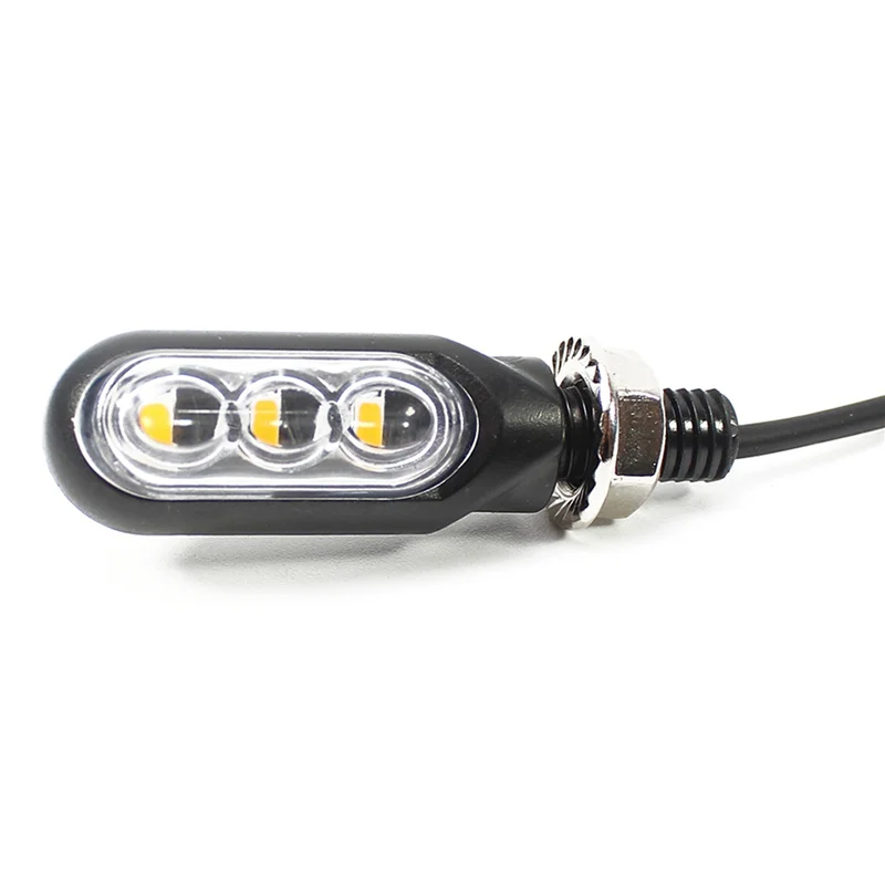 AA75-2X دراجة كهربائية Ebike بدوره إشارة V04 12 فولت كابل مقاوم للماء LED وامض V04-12V