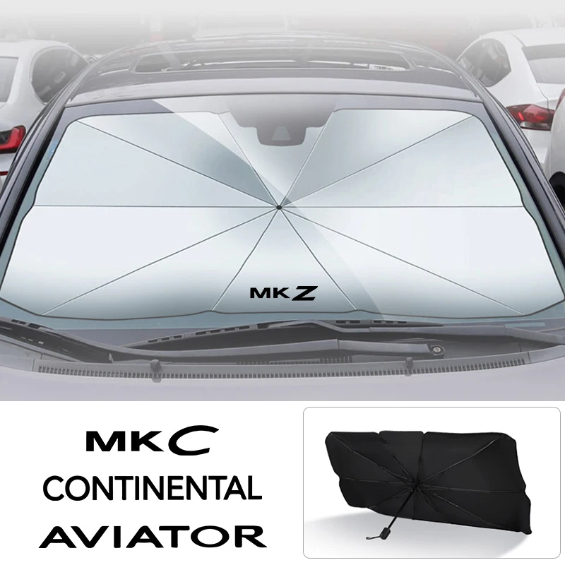 Protezione solare per auto per Lincoln AVIATOR Continental Navigator MKZ MKT MKC MKS MKX parabrezza protezione UV parasole