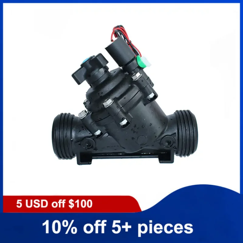 2-1/2inch Irrigation Solenoid Valve 220V 12V 24V DC Latching Solenoid Valve With Flow Regulation For Agricultural Irrigation
