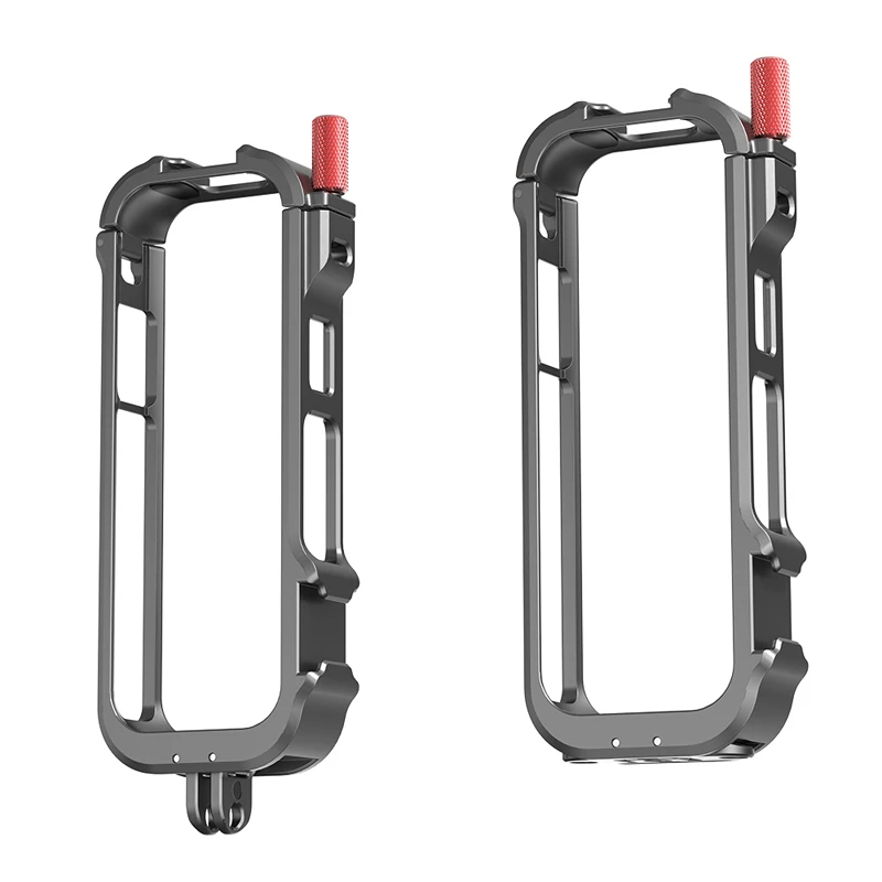 Rabbit Cage Metal Frame for Insta360 X4 Sports Camera Protective Case Expansion Bracket Fixing Accessories