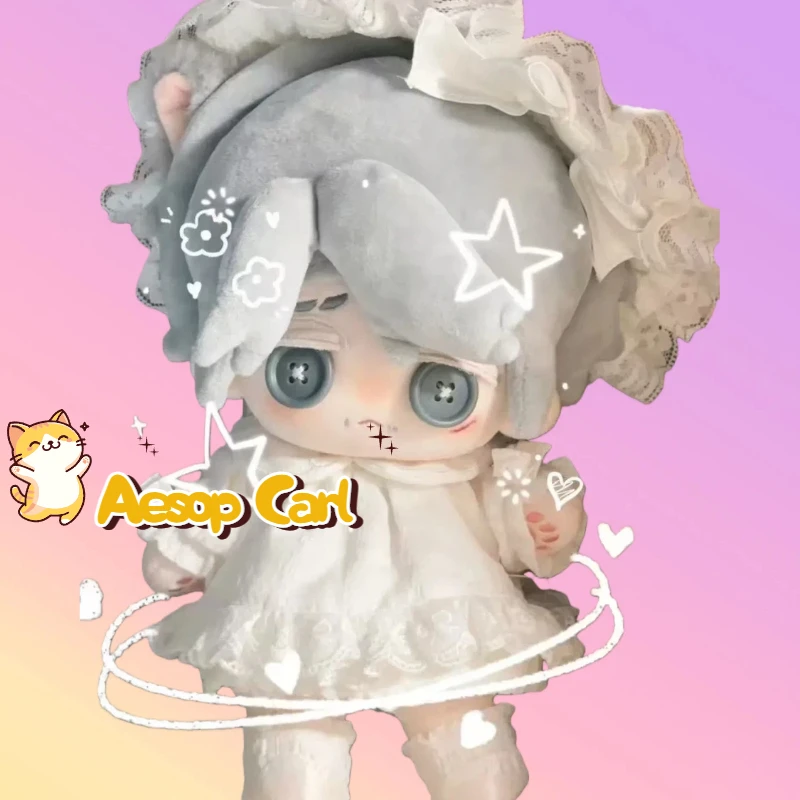 20CM Identity V Aesop Carl Embalmer Plushie Toys Dress Up Cotton Doll Cute Cosplay Clothes with Skeleton Xmas Gifts for Kids