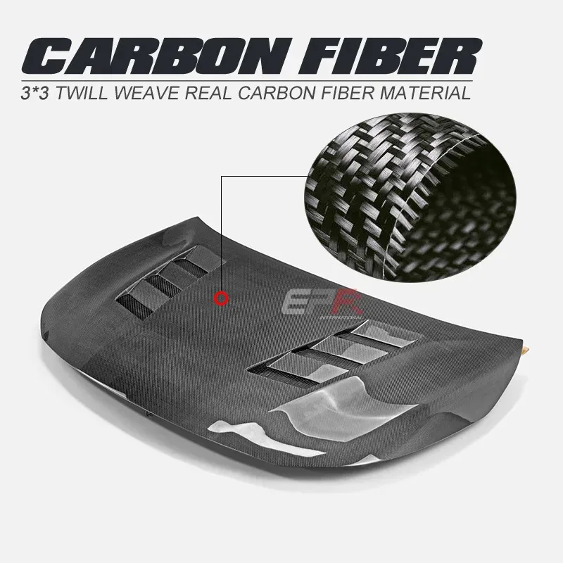For GR Corolla Levin 2026 Carbon Fiber AM Track Style Front Hood