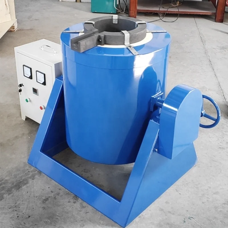 Small Aluminum Furnace With A Melting Capacity Of 1-29KG