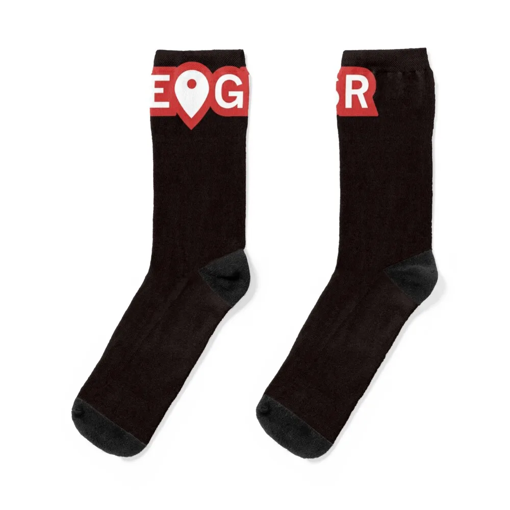 GeoGuessr Logo Socks fashionable professional running cotton christmas gifts Ladies Socks Men's