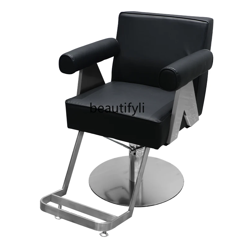 

Barber Shop Chair Put down Hot Dyeing Hair Cutting Chair Modern Minimalist Stool Hairdressing Chair Hair Salon