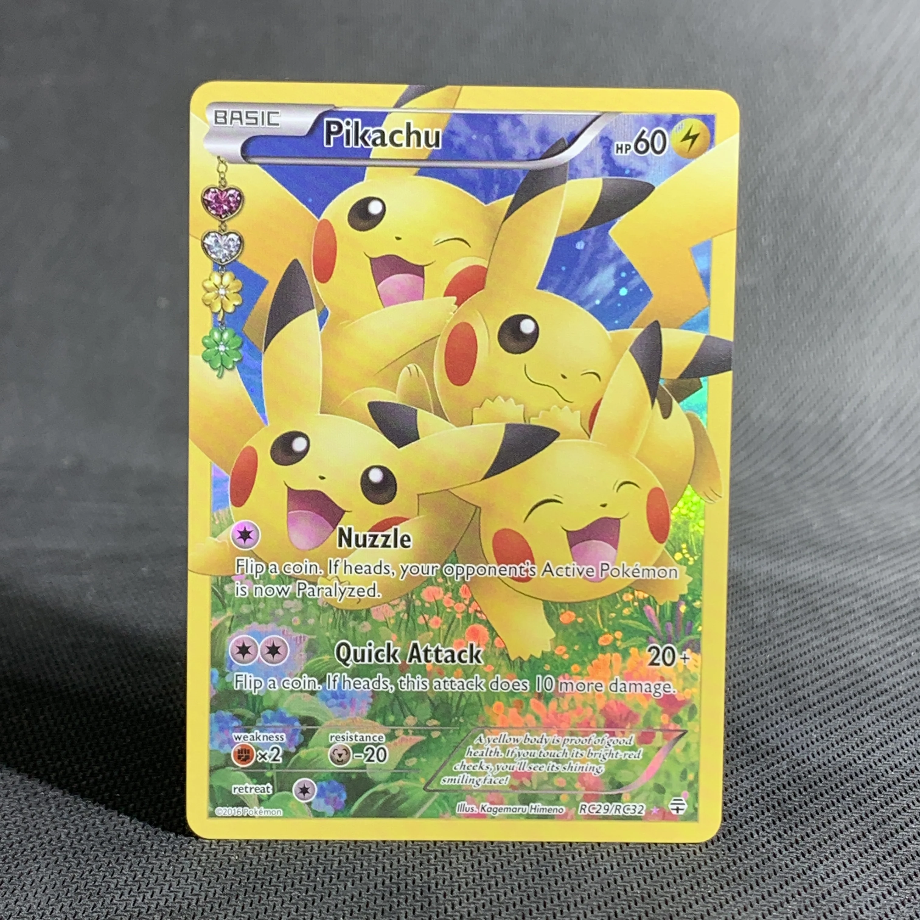Cartões proxy pokémon flareonex pikachu clefairyex sylveonex vizibolt tcg cartas de batalha jogo coleção ptcg brinquedos presentes