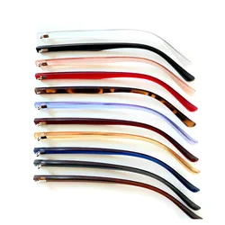 1 Pair TR90 Glasses Leg 5mm Width Flat Thickness 1.0 Common Replacement Fracture Maintenance Sunglasses Myopia Mirror Leg Tools
