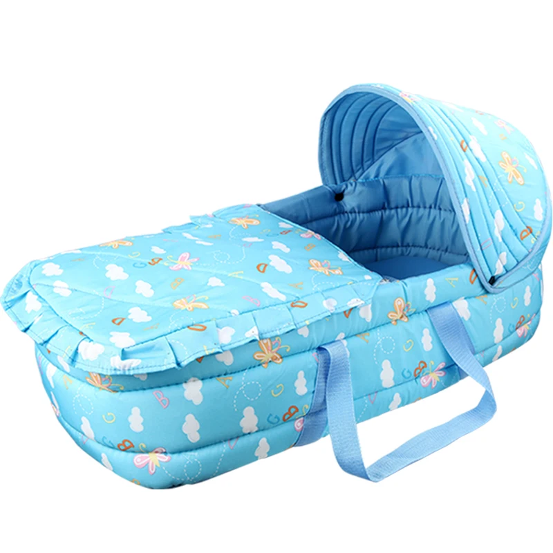 Sunveno Baby Travel Bed Portable Baby Bed Nest Newborn Carry-on Nest Bed Carry Cot for Baby Newborn Infant