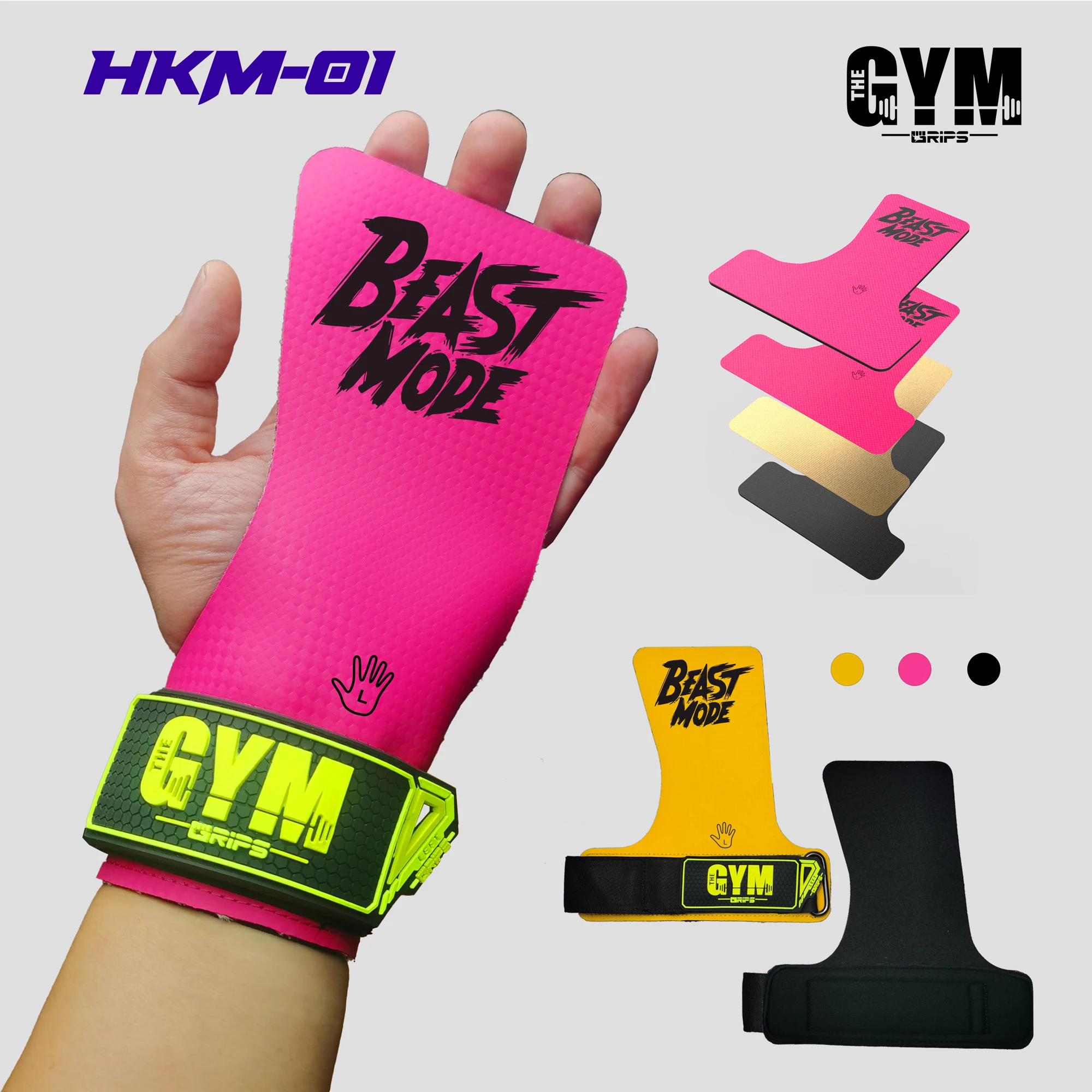 Agarraderas para Crossfit, Dominadas, Levantamiento de Pesas, WOD, Gimnasia, Agarraderas de Carbono para Gimnasia, Levantamiento de Pesas, Entrenamiento en Gimnasio