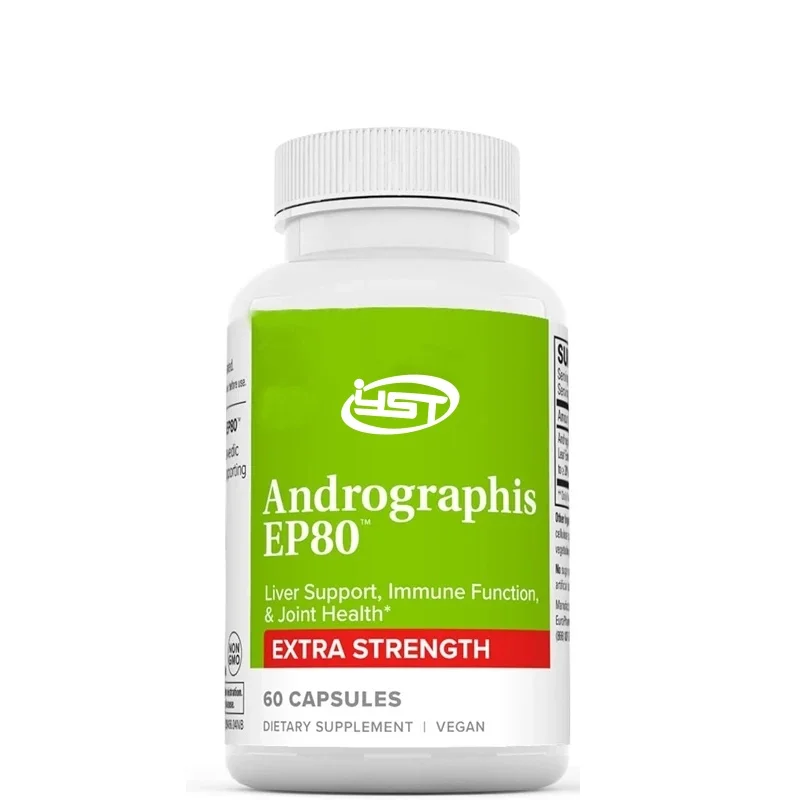 Andrographis EP80 Extra Strength -   Liver support, immune function, and joint health - non genetically modified, gluten free