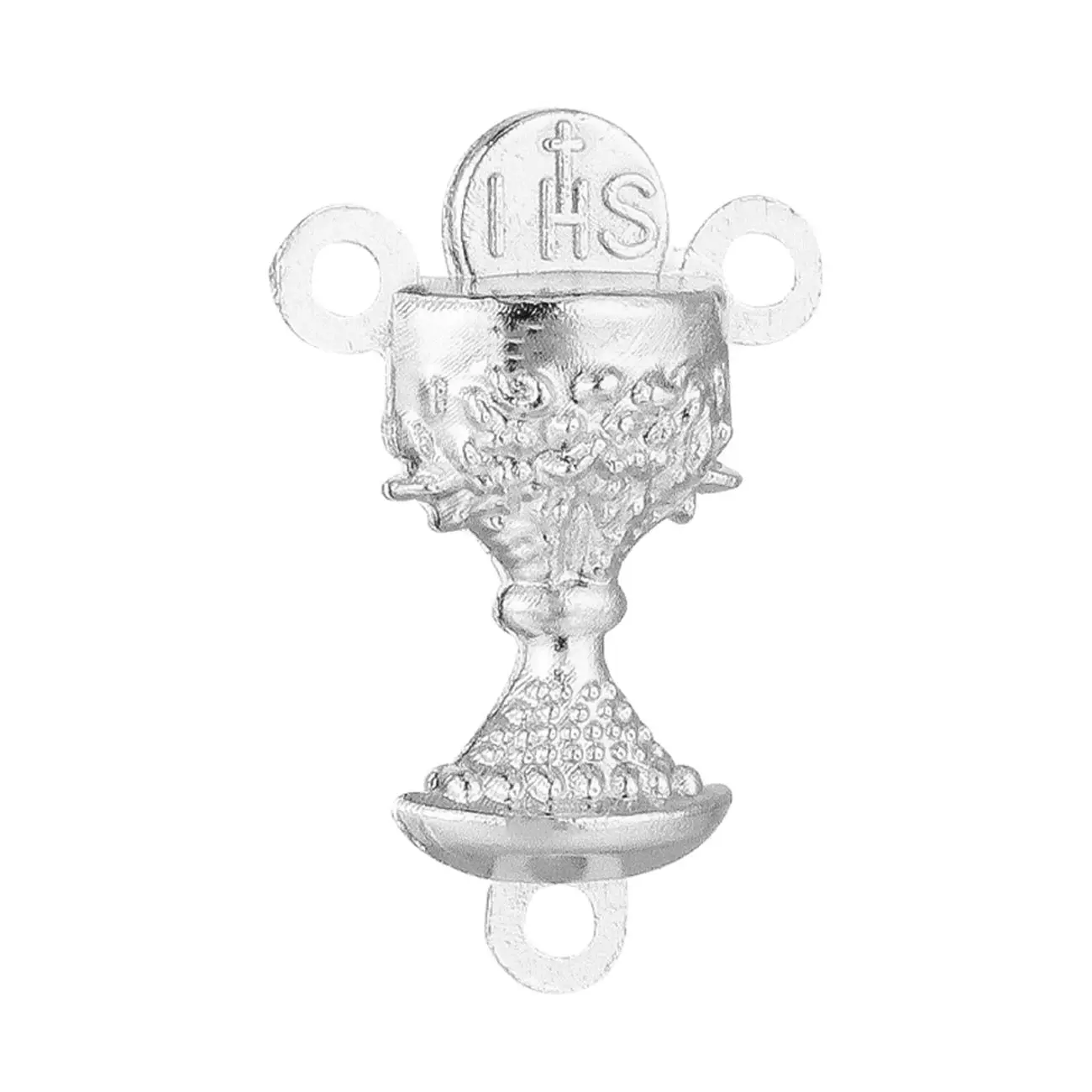 10Pcs Catholic Chalice Centerpiece Metal Rosary Communion Center Connector Chalice Cup Medal Parts DIY Accessories