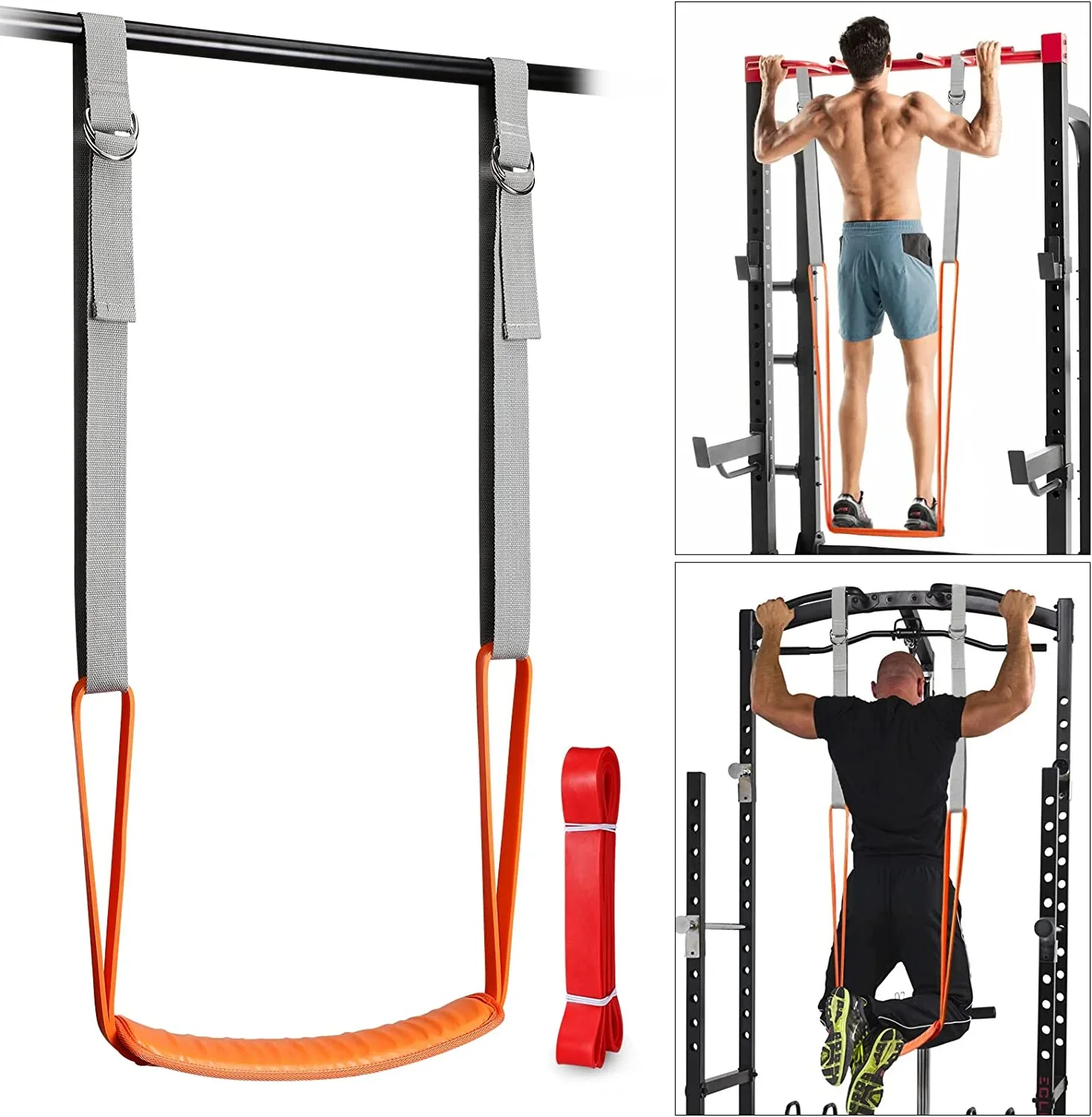 Pull Up Assistance Bands Set Resistance Strap for Pull Up Assist for Men Women Hanging Training Chin-up Workout Body Stretching 