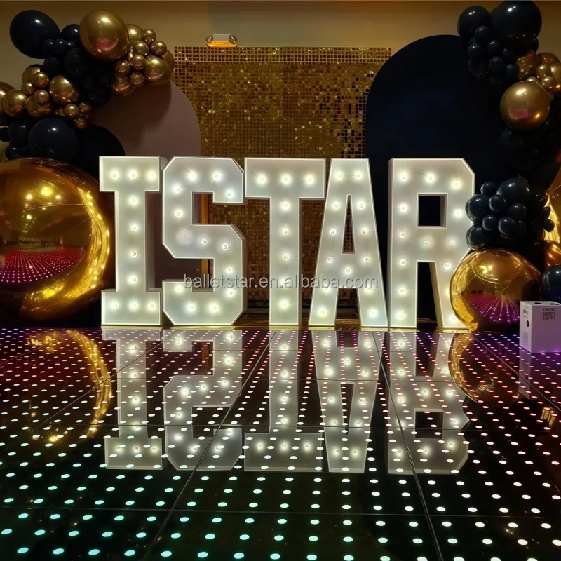 Светодиодный свадебный танцпол Dj Lights Портативная матричная панель Piste De Danse Lumineuse Светодиодный цифровой пиксельный пол