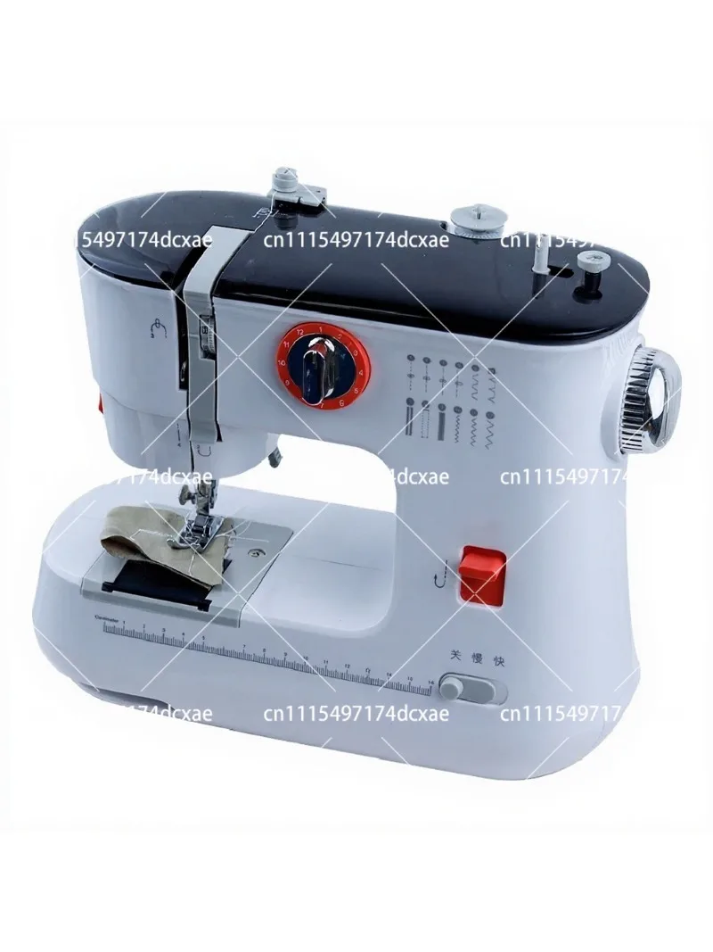 Automatic Overlock Sewing Machine, Home Electric Small Desktop Multi-Functional Thick Fabric Sewing Machine