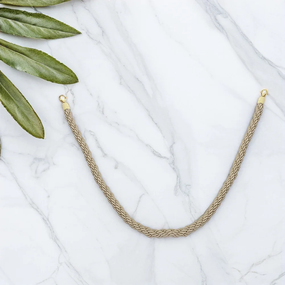 

Jute Rope Crowd Control Guardrail Lanyard Twisted Barrier Rope for Queue Line Movie Theaters Event Safety and Queue Management