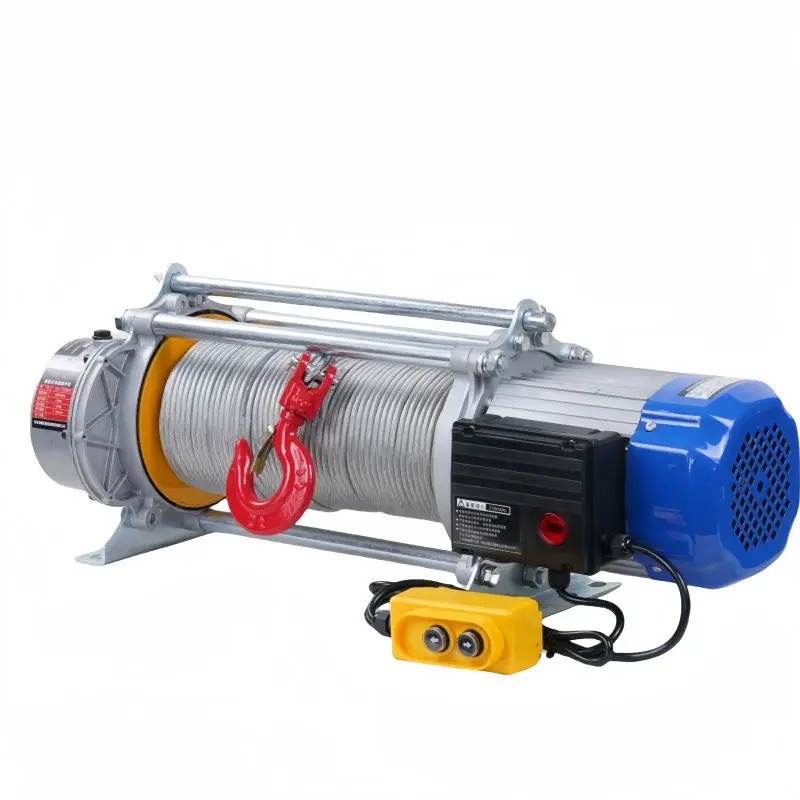 

Китай производит электрический подъемный кран 1-3 30-200 м тонны электрическая лебедка с тросом строп 220 В 380 В алюминиевый корпус