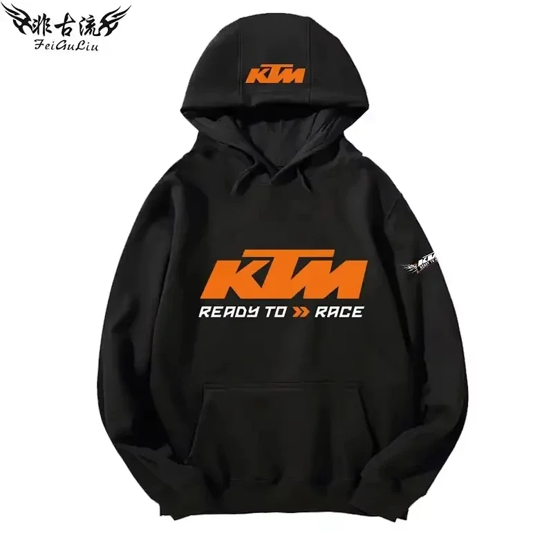 Chaqueta Todoterreno KTM para Motos Pesadas, Sudadera con Capucha para Hombres, para Entusiastas de la Motociclismo