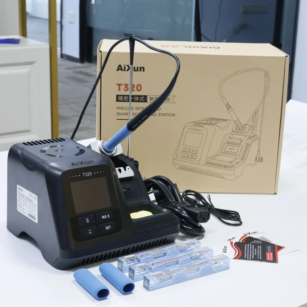 Aixun T320 محطة لحام سبيكة لحام العالمي ل C210 C245 اللوحة الأم بغا IC إصلاح التحكم الذكي في درجة الحرارة
