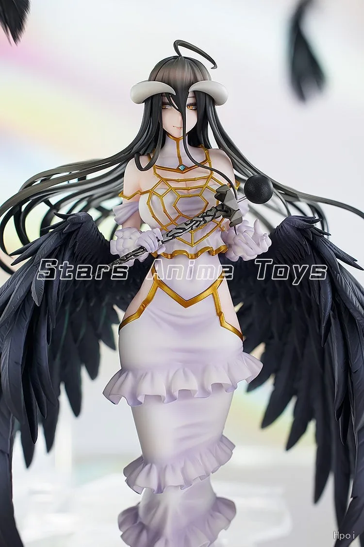 Original kadokawa kdcolle overlord albedo 10th aniversário ilustração animação figura brinquedos modelo de coleção