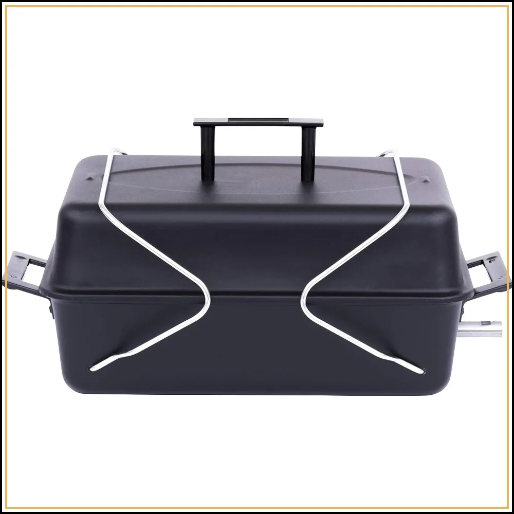 

Portable Convective 1-Burner Propane Gas Grill for Camping and Outdoor Cooking
