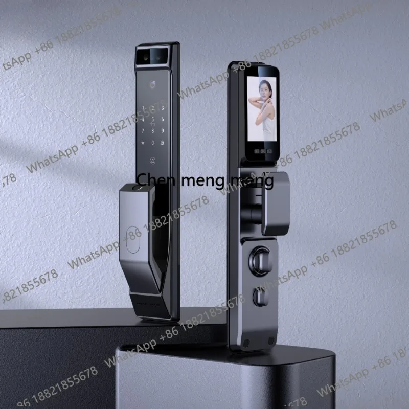 Face Recognition Unlock Digital Door Lock With Camera FIngerprint Password Unlock Keyless Electronic Door Lock