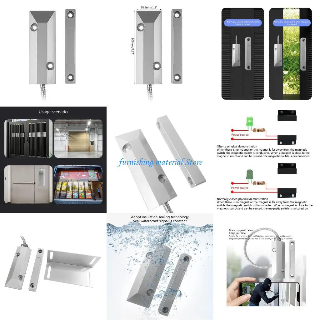 Y5GD مفاتيح الاتصال الأمنية للنافذة سطح جبل NC / لا كاشف أجهزة استشعار الباب