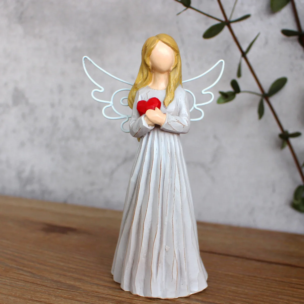 

‌Hand-Painted Angel Statue - Romantic Home Decor‌
