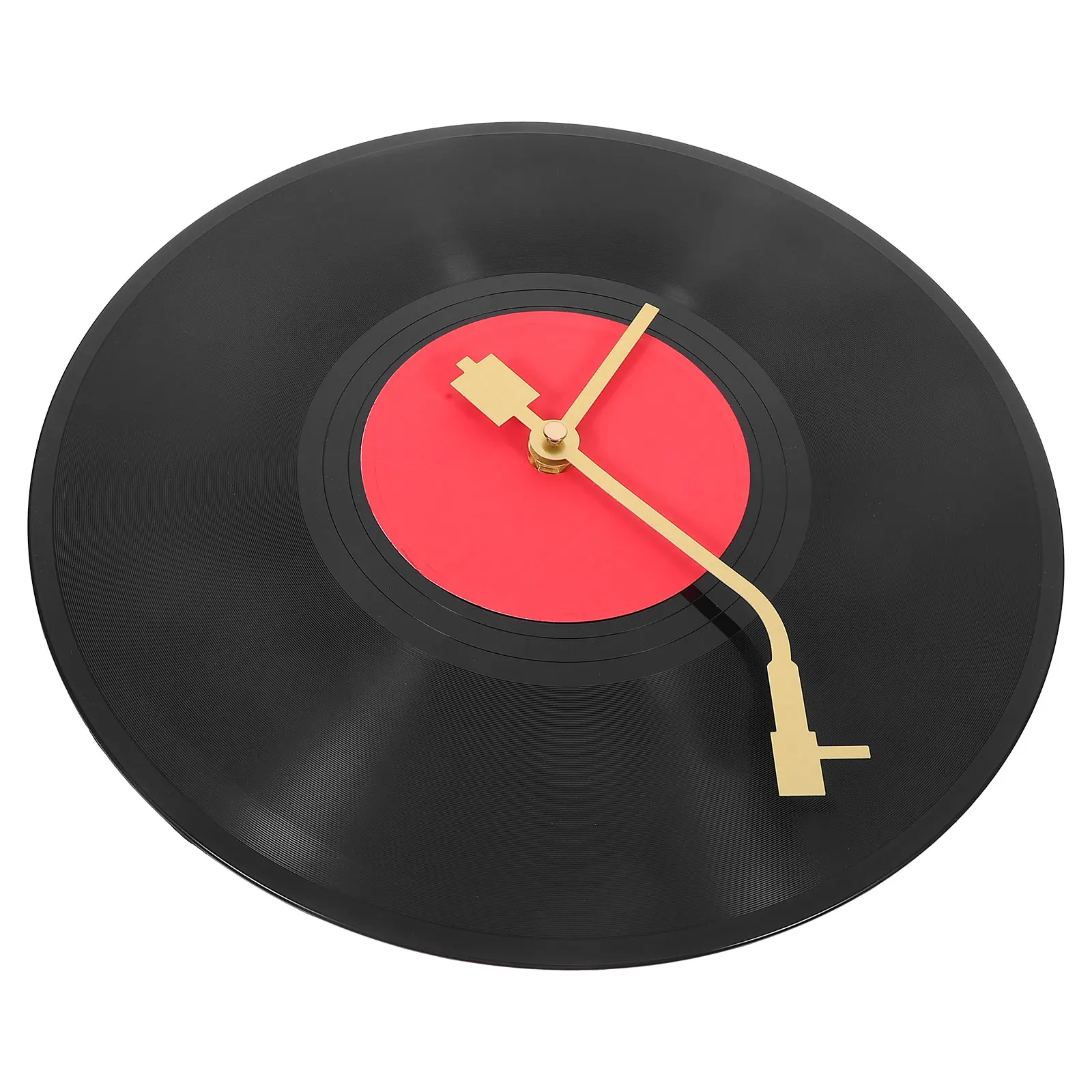 

Vinyl Record Round Hanging Home Decor Creative Clocks Retro Style Bedroom Living Room Household Wall Decorative Hanging