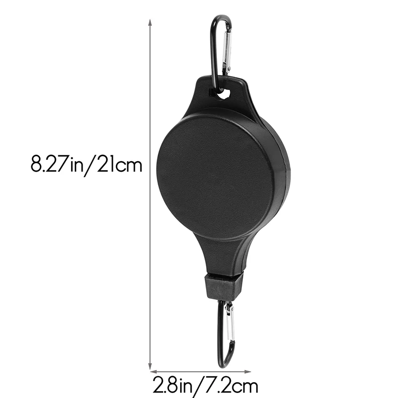 6 Pack Plant Pulley Retractable Hanger Easy Reach Plant Pulley Adjustable Height Wheel For Hanging Plants Indoor