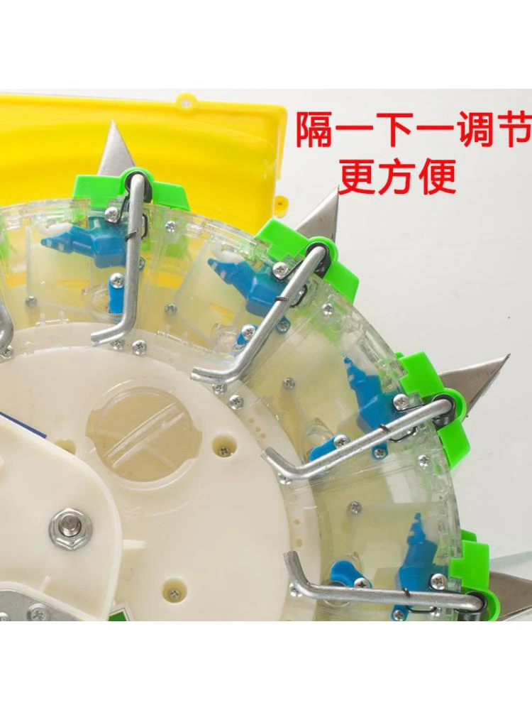 Hand-push Roller Planter Manual Seeder Peanut Corn Soybean Multi-function On-demand Machine Fine Sowing Fertilizer Applicator