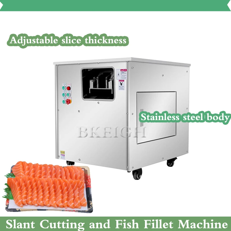 Fish Slicer Multifunctional Fast Electric Salmon Cutting Machine