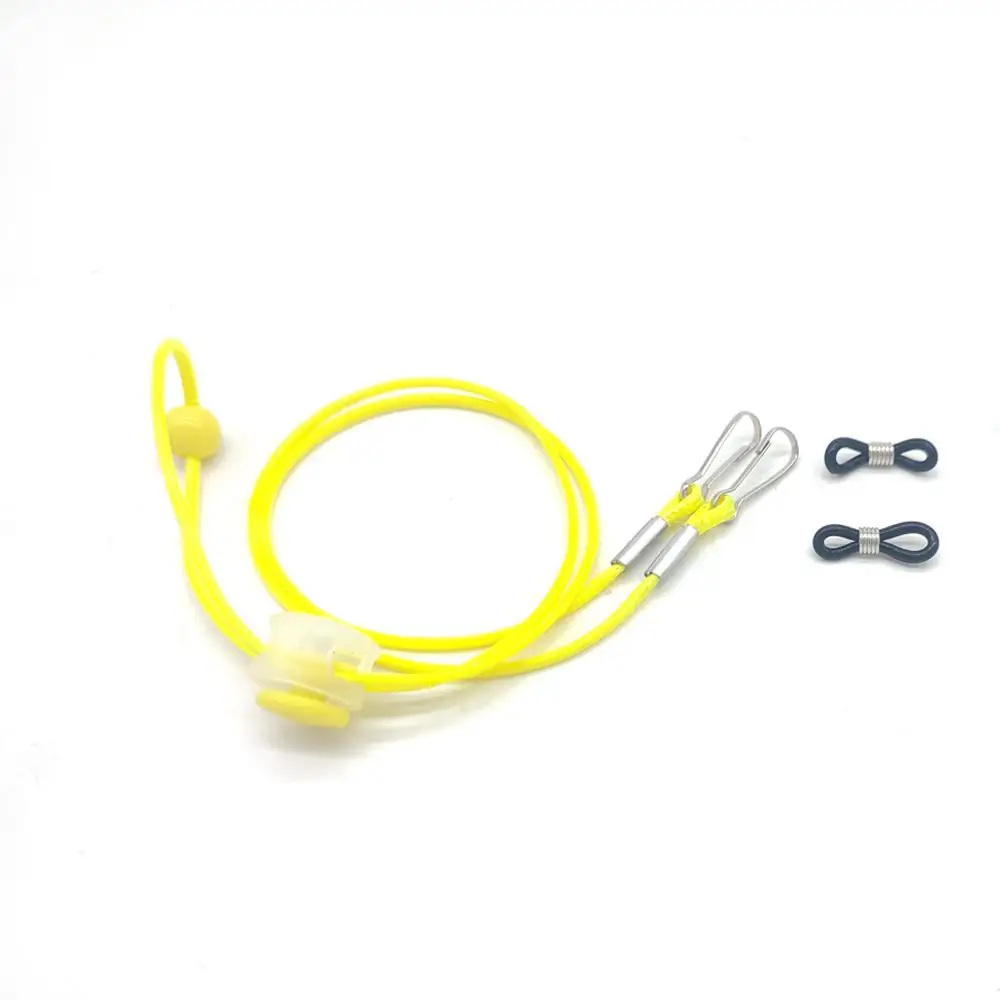 Adjustable Face Mask Lanyard Convenient Holder Rope Anti-lost Face Cover Lanyard Ear Holder Neck Hang Rope With Hook