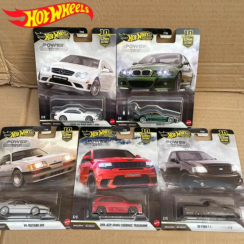 

New Mattel Hot Wheels Premium FPY86 Power Trip & Fast & Furious Collectible Vehicle 1995 Mazda RX-7 1967 Chevy Diecast Car Model