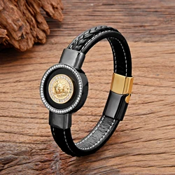 Shiny AAA Cubic Zirconia Luxury Charm Animal Bracelet Trendy Micro-inlay Rhinestone Men Women Bracelets Homme Jewelry Gifts