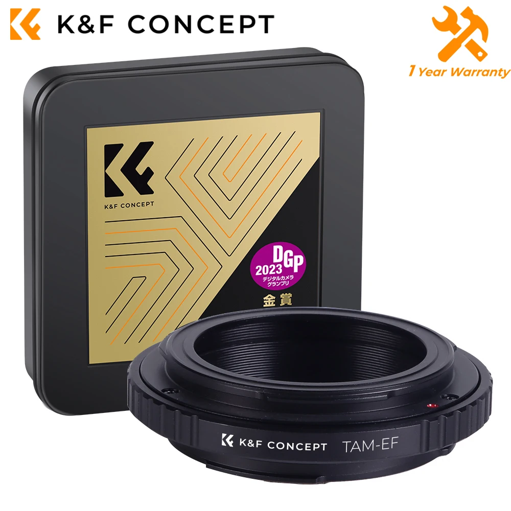 

K&F Concept Lens Mount Adapter for Tamron Adaptall 2 Lenses to Canon EF Mount Camera for Canon 300D 350D 400D 450D 500D 550D/T2i