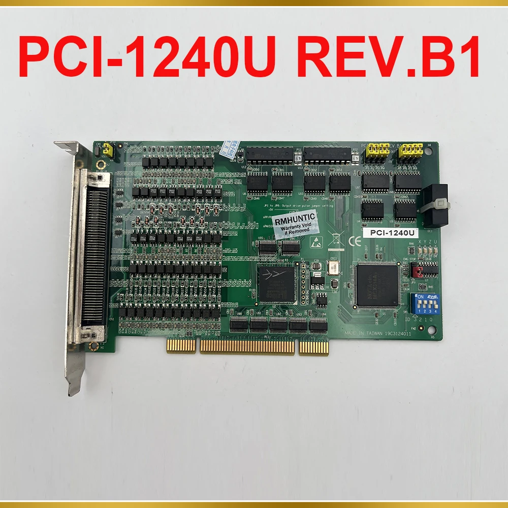 For Advantech Step/pulse Servo Motion Control Card PCI-1240U REV.B1 01-2