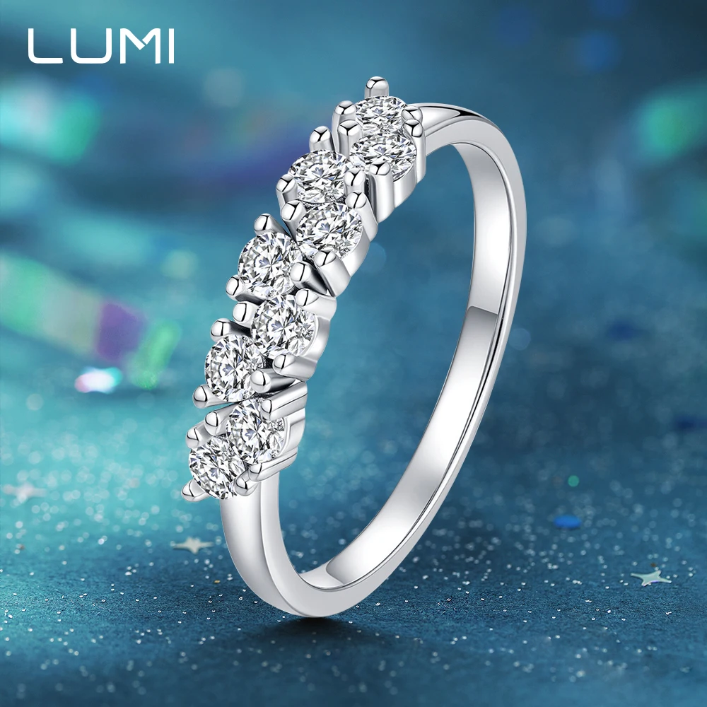 

Цвет D VVS1, кольцо с муассанитом, гипоаллергенное кольцо из стерлингового серебра 925 пробы, ювелирные изделия, подарок на годовщину, ювелирные изделия