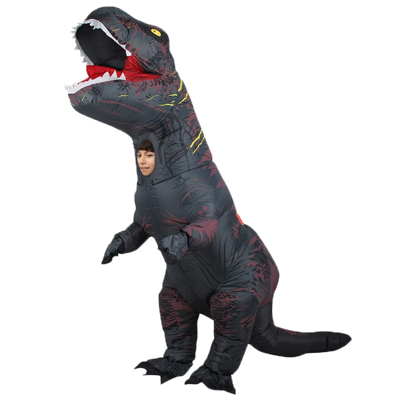 Halloween Tyrannosaurus Dinosaur Inflatable Clothes Party Toys Stall Photo Doll Inflatable 1pc Tyrannosaurus Dinosaur Clothes