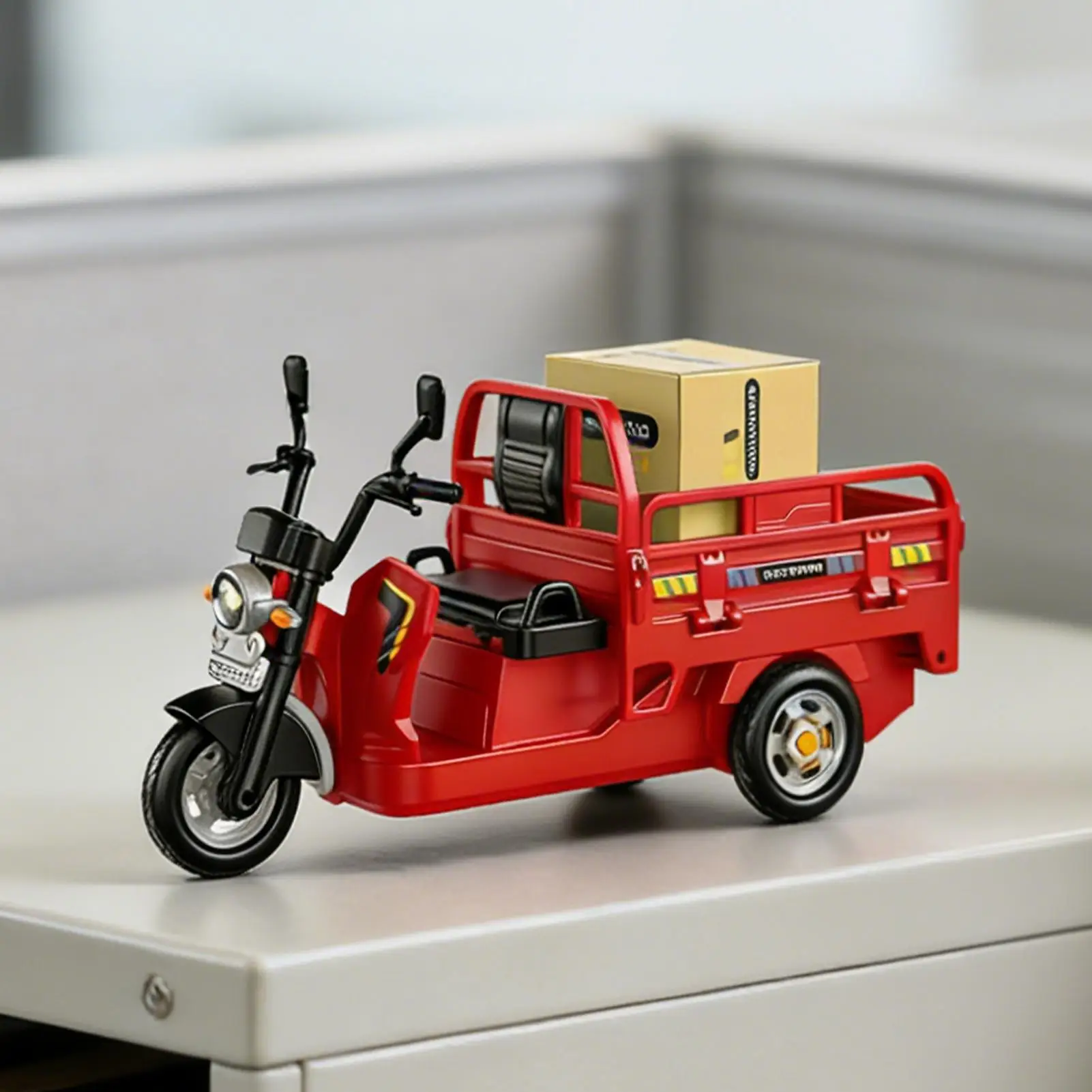 

Remote Car Three Wheel Stunt Truck With Light Sound 2.4G Remote Control Truck For Boys Girls Indoor Home Room Tile Floor