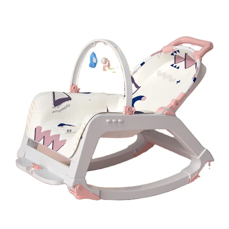 Baby Multi-purpose Swings Crib Rocking Foldable Portable  Chair for Baby Playing 0-36 Months Old Can Be Customized