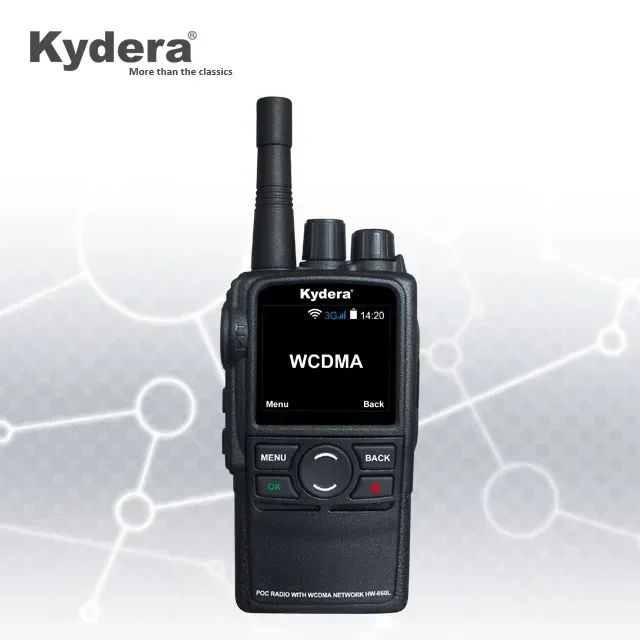 

Kydera Long-range Radio Communicator HW-660L GSM WCDMA Walkie Talkie With Sim Card Phone
