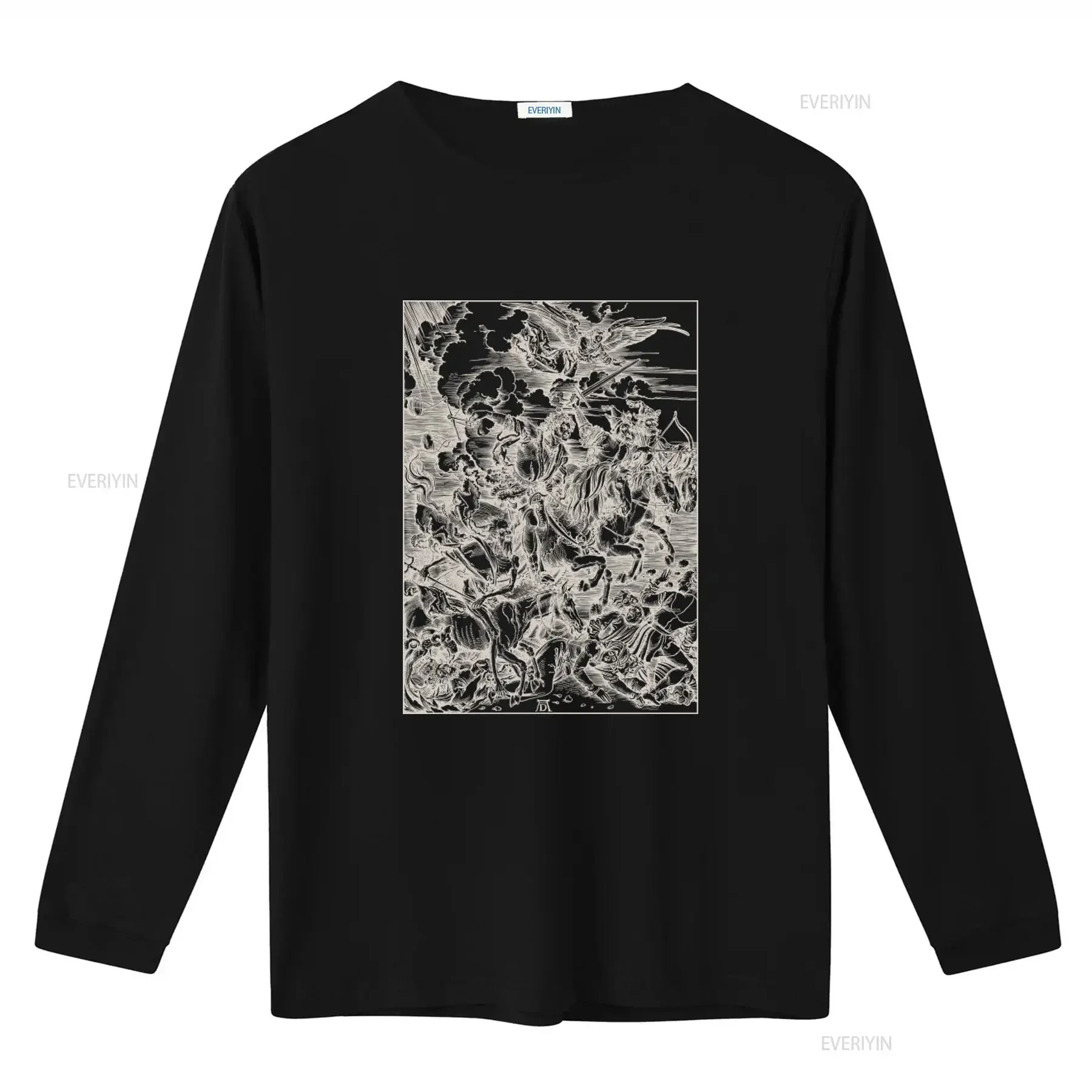 The Four Horsemen From Apocalypse Albrecht Dürer 1498 White Classic T Shirt vintage Washed designer clothes graphic Breathable