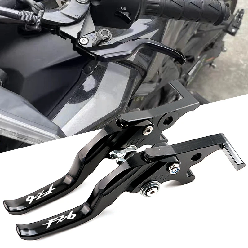

2025 New Brake Clutch Lever Motorcycle CNC Adjustable Brake Clutch Levers For Yamaha FZ6 FZ6R ZF6N FAZER 2004-2015